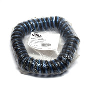 Nitra 2PU06MC40 Pneumatic Bonded 10ft Coiled Tubing 6mm Air Hose 5/32"ID 180PSI