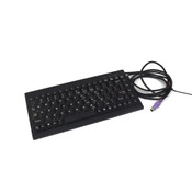 Adesso ACK-595 Mini 88-Key Black Keyboard PS/2 Corded w/ Numeric Keypad