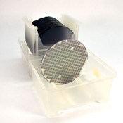 Semiconductor Silicon SiC IC Wafer 150mm 6" (25) w/ Empak PH9150 Case