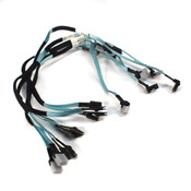 HP 756909-001 780420-001 Embedded SATA Double Cable Assembly 28.7" (5)