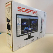 NEW Sceptre E209W-16003RT 20" Full HD Slim LED Computer Monitor 75Hz