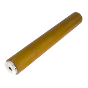 Rubber Coated Conveyor Roller w/o Axel Gold Color 16-1/2" x 60mm x 2mm Tread