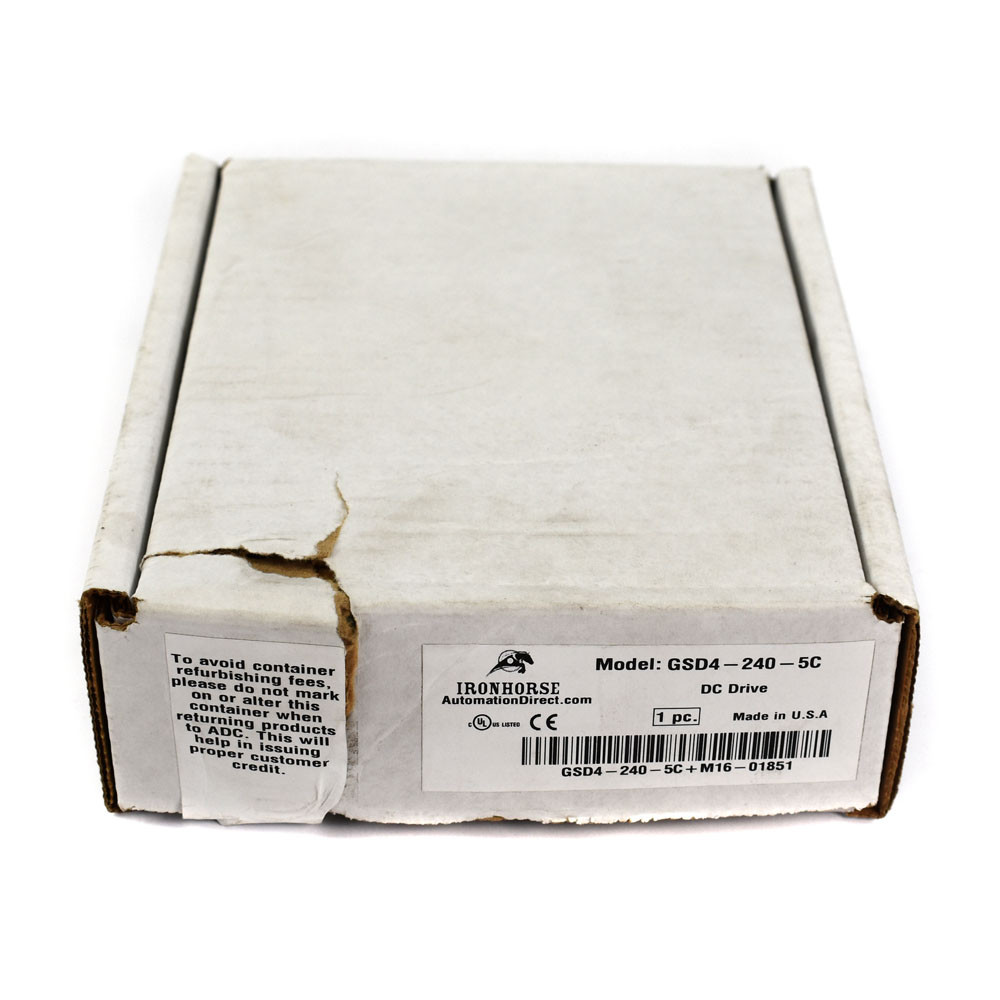 Automation Direct Ironhorse GSD42405C General Purpose DC Drive 1/81/2HP