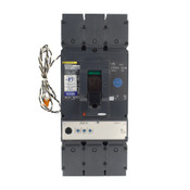 Square D LJL36400U31XSO PowerPact LJ 400 Circuit Breaker 400A 600V 3P w/ Shunt