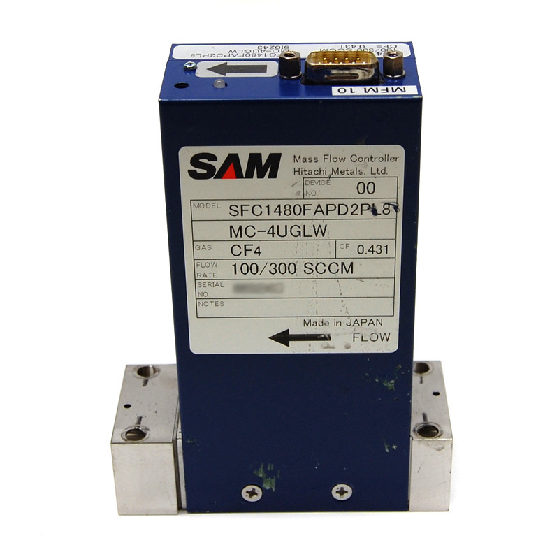 Sam Fantas SFC1480FAPD2PL8 Mass Flow Controller MFC N2 150/500 SCCM MC-4UGLW 