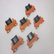 Lot of 6 Crydom PFE240D25 PowerFIN Solid State Relays w/32VDC - 250VAC Base
