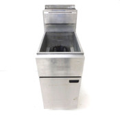 Anets SLG40 Portable Commercial Deep Fryer Liquid Propane Gas 90,000BTU 40lb