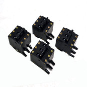 (Lot of 4) Idec NRBM3100 Circuit Breaker 3-Pole 40A Protectors 250VAC