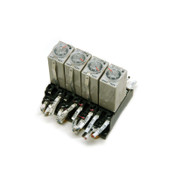 (4) Omron H3Y-2 Timers 0-10 sec 7A/250VAC w/ PYF08A-E Socket Bases 24VDC Source
