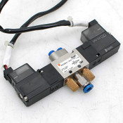 SMC  VZ3223-5LZ-C4 Double Solenoid Valve 24VDC w/ Quick Release Fittings VZ3200