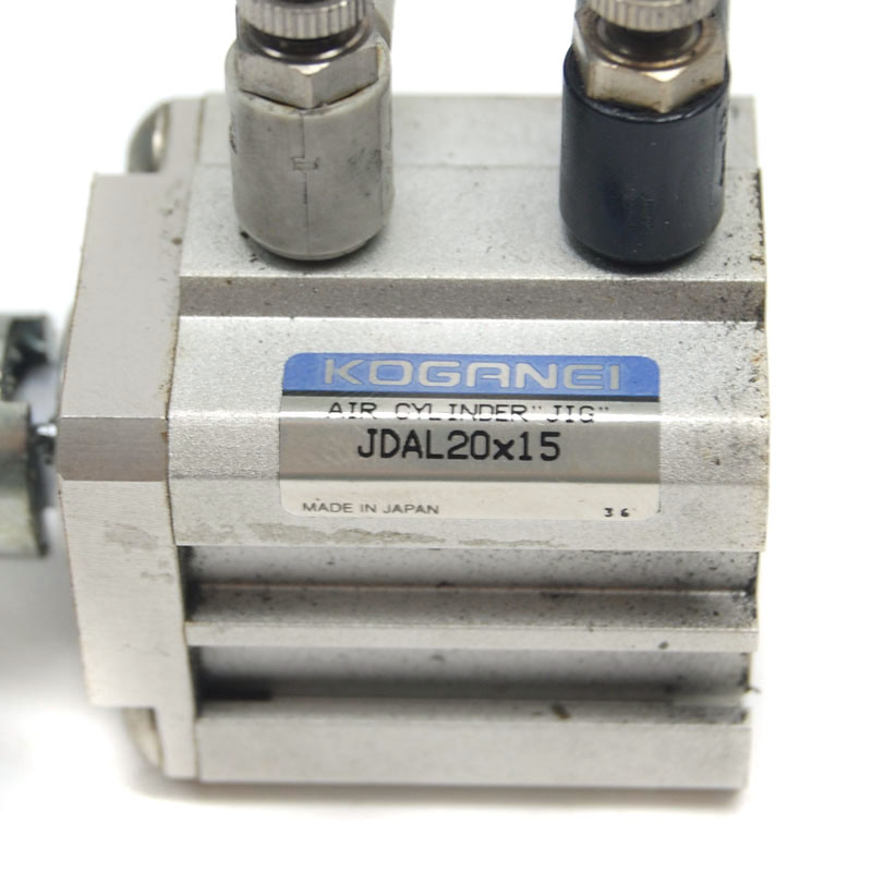 Koganei JDAL 20x15 Pneumatic Air Cylinder "Jig" Valve JDAL20X15