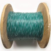 22AWG 7 Strand 1007 Hookup Wire Green/White 600V 2540'