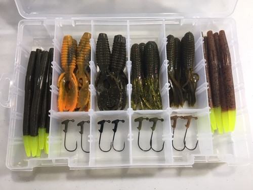 Bass Kit - 36 piece
8-Tubes
8-Yomamas
12-Trick Sticks
8-Smajigs