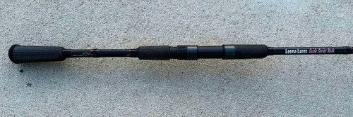 LLGS-70 MEDIUM LIGHT - Carbon Fiber Rod with split Carbon Fiber Grip - Action is Fast
