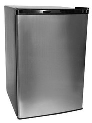 Haier 4.6 Cu. Ft. Refrigerator/Freezer - Platinum - HNSE05SS