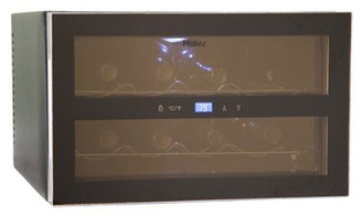 Haier 8-Bottle Capacity Wine Cellar with Touch Screen Control - HVTS08ABB
