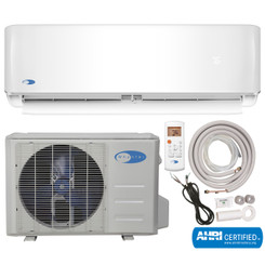 MSFS-009H11517-01NE Whynter Mini Split Inverter Ductless Air Conditioner System & Heat Pump Full Set SEER 17 9000 BTU 115V