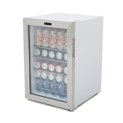 BR-091WS | BR-091WS Whynter Beverage Refrigerator With Lock – Stainless Steel 90 Can Capacity