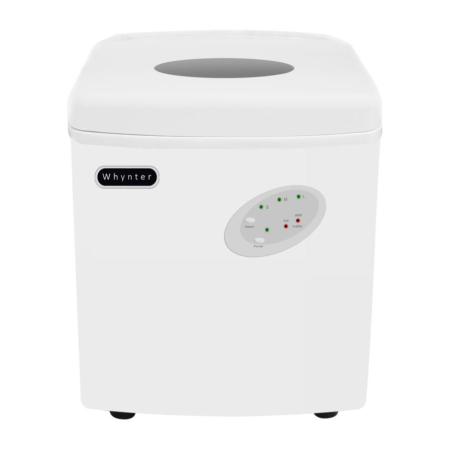 portable ice maker white