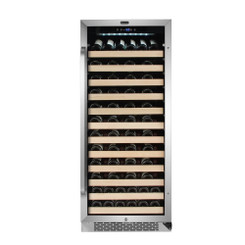 BWR-1002SD | Whynter BWR-1002SD 100 Bottle Built-in Stainless Steel Compressor Wine Refrigerator with Display Rack and LED display