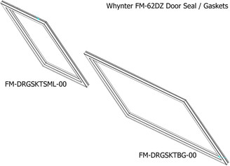 Door gasket(big) for FM-901DZ