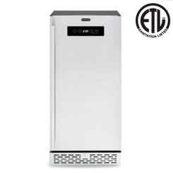 BEF-286SB | Whynter BEF-286SB Stainless Steel Built-in or Freestanding 2.9 cu. ft. Beer Keg Froster Beverage Refrigerator with Digital Controls
