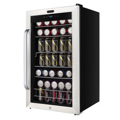 BR-1211DS | Whynter BR-1211DS Freestanding 121 Can Beverage Refrigerator with Digital Control and Internal Fan