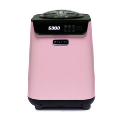 ICM-128BPS | Whynter ICM-128BPS 1.28 Quart Capacity Compact Upright Automatic Compressor Ice Cream Maker with Stainless Steel Bowl Limited Black Pink Edition