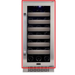 BWR-SMLSSSSDR-205 | 3 QTY -  Whynter BWR-331SL Wine Refrigerator Replacement Doors