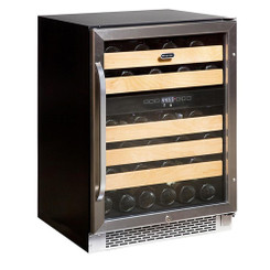 BWR-462DZ-CANADA | **FOR CANADA CUSTOMERS ONLY** BWR-462DZ Whynter 46-Bottle Dual Temperature Zone Built-In Wine Refrigerator