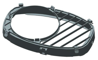 ARC-CNTRAREXHT-663  | Connector Air Exhaust duct (Top) on ARC-1230WN