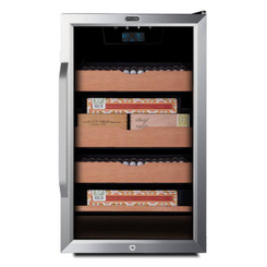 CHC-421HC | **Whynter 4.2 cu. ft. Cigar Cabinet Cooler Humidor with Built-in Heating & Cooling System, Humidity Temperature Control and Spanish Cedar Shelves