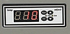 Whynter FM Portable Freezer Control Panel