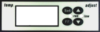 FM-STKR-456585 | Whynter FM-45G / 65G / 85G control panel-sticker