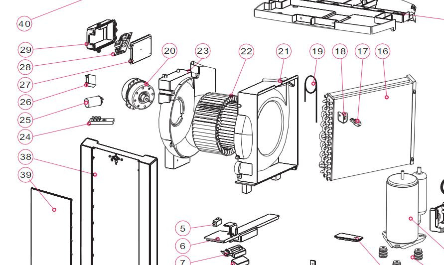Whynter ARC-14SH Custom Order Parts 