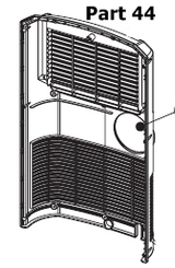 ARC-12SBH | Whynter ARC-12S Back Housing Part