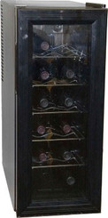 HVW12ABB | Haier - 12-Bottle Capacity Onyx Wine Tower Storage - HVW12ABB