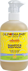 California Baby Shampoo and Body Wash Calendula French Lavender -- 19 fl oz