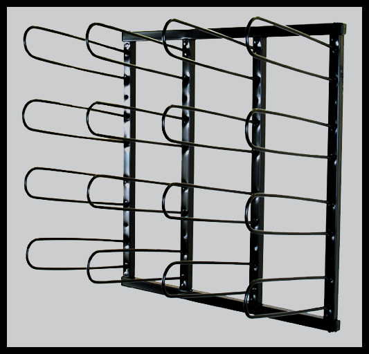 Metalcraft Industries Wall Mountl Vinyl Rack