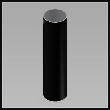 Round Aluminum Poles Smooth