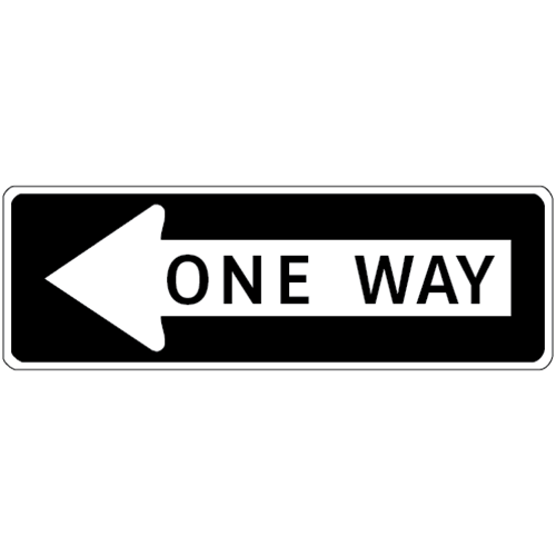 Sign-One Way Street
One Way Street Signs