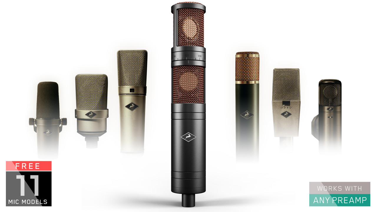 Antelope Edge Quadro Modeling Microphone Calistro Music