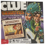 Clue Carnival Case of Missing Prizes Mystery Board Game