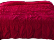 Full Queen Bed Coverlet Hot Pink Knotted Comforter Bedspread Cover