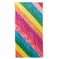 Jumping Beans Colorful Animal Print Plush Cotton Beach Towel 30x60