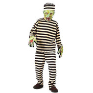 Fun World Boys Zombie Convict Costume with Mask
