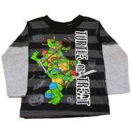 Teenage Mutant Ninja Turtles Infant Toddler Boys Black Turtle or Treat Shirt