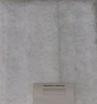 Home Collection White Tailored Lace Window Valance Provencial Curtain Topper