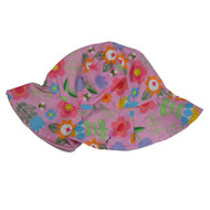 ABG Toddler Girls Pink Floral Sun Hat  Floppy Bumblebee Bucket Cap
