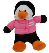 Holiday Time Santa Helper Plush Penguin Stuffed Animal Penquin Pal